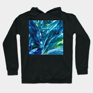 In the Eye of the Storm Abstract Hoodie